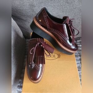 Tassel Brogues Platform Loafers